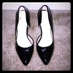 Black Patent Leather Heels